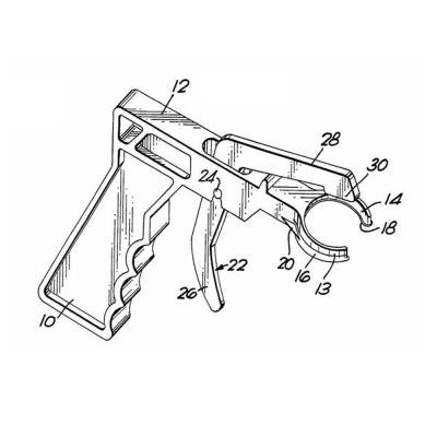 China OEM ODM Aerosol Spray Can Gun Handle Spray Paint Sprayer Handle Te koop