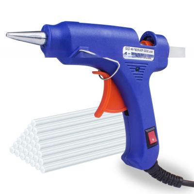 China 20W Hoogtemperatuur Commercieel Hot Melt Glue Gun Voor Verpakkingen Te koop