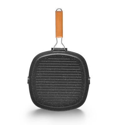 China Viable Die Cast Foldable Grill Pan for sale