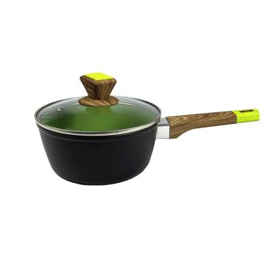 China Viable free preview! Forged Aluminum Non Stick Sauce Pan Coating High Quality Induction for sale