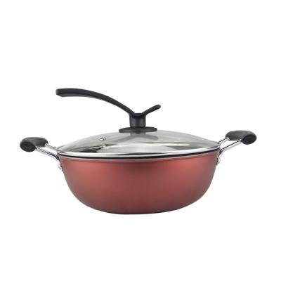 China Durable Carbon Steel Dutch Oven Eco - Friendly With Glass Lid for sale