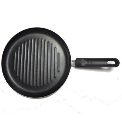 China Sustainable Pressed Aluminum Cookware Set Copper Frying Pan Magic Pan for sale