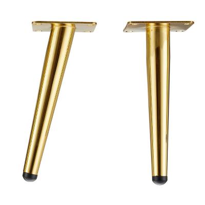 China High Quality Modern Customizted Sofa Legs New Modern Metal Brass Gold Cupboard Cabinet Table Chair Tapered Furniture Feet Dresser for sale