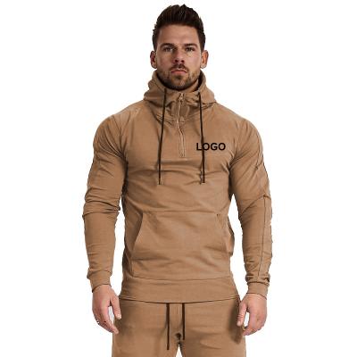 China Wholesale Custom Men's Sweatsuit Slim Fit Tracksuit Slim Fit Tracksuit Sportswear Fitness Training Wear Breathable Jogging Running Hoodies Sets for sale