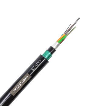 China Long Distance Communication And LAN SZADP Cable 2-288 High Speed ​​Direct Fiber Optic Cable GYTA53 Burried for sale