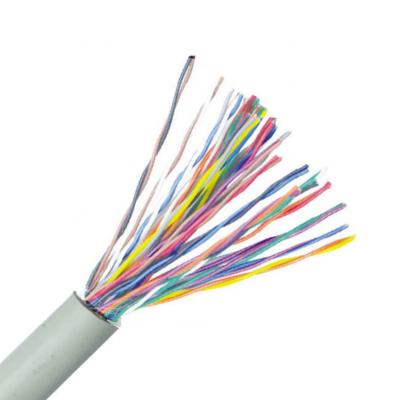 China Multi Audio Transmission / Communication Pairs 10-200 Pairs Twisted Pair Telephone Cable For Indoor Outdoor for sale