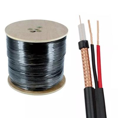 China High Performance RG59 + 2C Cu Dc Coaxial Cable High Performance CCTV Cable Coaixal Cable for sale