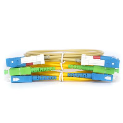 China Active Device SC APC Singlemode Fiber Optic Patch Cord Ftth Simplex Interfaces Cable SC APC LC UPC Patch Cord Fiber Optic Fiber 10m Patch Cord for sale