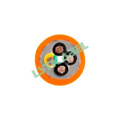 China Industrial Flexible Flex Radiation Resistance Profibus Cable Wire For Overall Drag Chain Shielding for sale