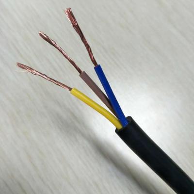 China Man 3 Core 2.5mm Wire Low Voltage RVV Flexible Cable for sale