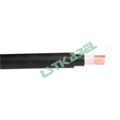 China Welding Machine Superflex Copper Conductor 95mm Oil Resistance Welding Cable for sale