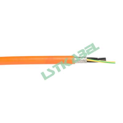 China Industry 4 Core 1.5mm High Flexible Tinned Copper Wires Shielded Cable for sale