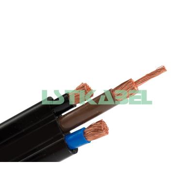 China YFFB Industrial Flat Power Cable For Mobile Equipment Drum Flexible Flat Revolving Cable For Frequent Mobile Application for sale