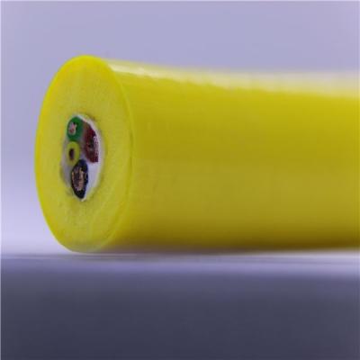 China Industrial Site 2 Core Twisted Cable ROV Submersible Zero Buoyancy Shield Floating Wires for sale