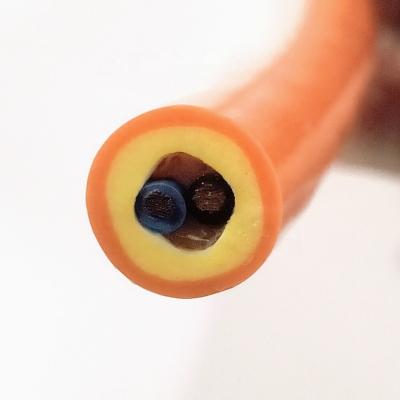 China ROV 2 Core 2.5mm2 ROV Cable Flexible PUR Foam Sheath Waterproof Cable Underwater Cable for sale