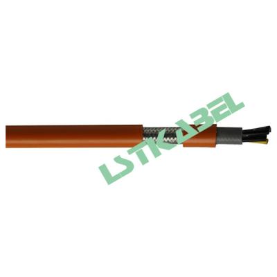 China Signal Shielding Flexible PUR Tinned Copper Wires Protect Double Jacket Drag Chain Haul Cable Cable for sale