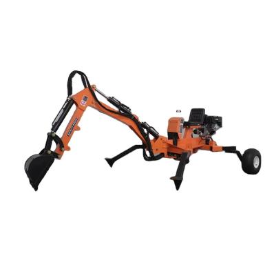 China STRONG with  EPA  approved engine Never used ATV towable backhoe loader with different attachments high efficiency for sale