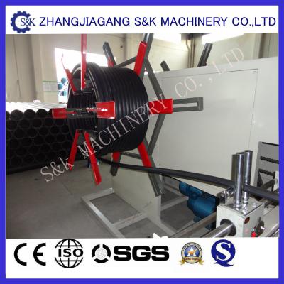 China High Efficiency  Plastic PE Tube winding Machine 25N M Automatic Winder for sale