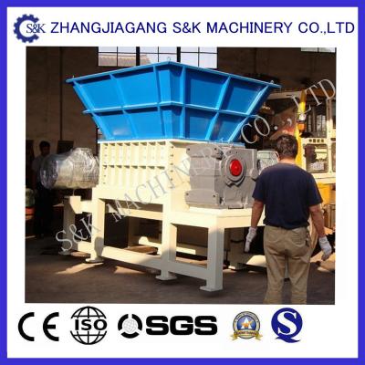 China Low Speed Double shaft Plastic shredding equipment  For Rubber for sale