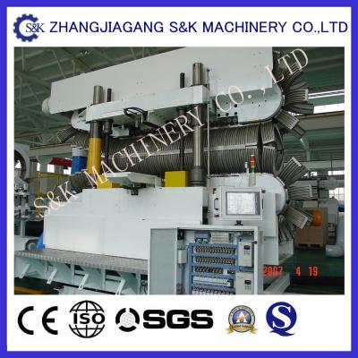 China Automatical 150-300mm pe corrugated pipe extrusion line single / double wall With CE for sale