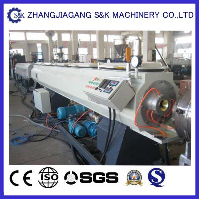 China Hdpe Plastic Pipe Extrusion Line Fast Speed For Water Gas Supply Pipe With CE for sale