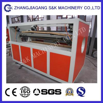 China High Efficiency PP PE Plastic Pipe Extrusion Line Dust - Free Cutting Mode for sale