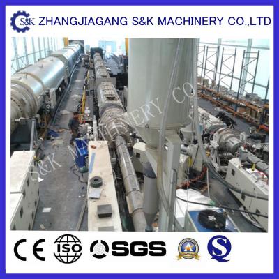 China Pipe extrusion machine single extruder PLC Controler For water pipe network system for sale