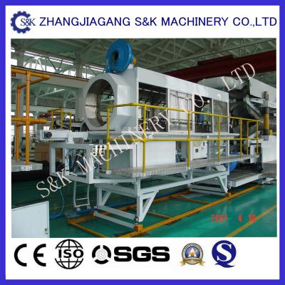 China Pvc Corrugated Twin Screw Twin Screw Extruder Machine Conical , Tube Extrusion Machine for sale