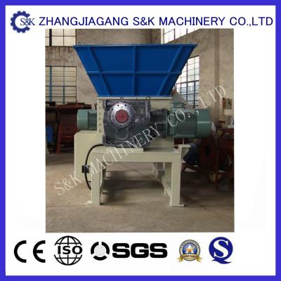 China 18rpm Wood Crusher Machine Double Shaft Shredder Equipment for Recycling tree branch for sale