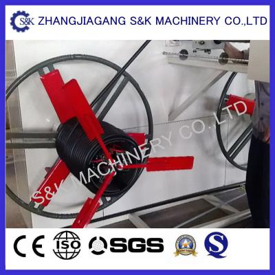 China Plastic Hdpe Pipe Coiling Machine Coil Winding Machines 50m / Min for sale