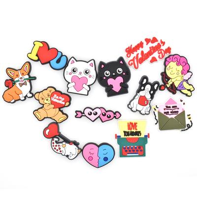 China Can be washed and stick on or stitch on wholesale designer charms cute DIY accessories Valentine's Day supports designer charms diy bracelets jewelry making for sale