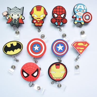 China Office School Students Teachers Sublimation Badge Reel Charms Fit For Nursing Name Holders for sale