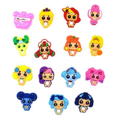 China Hot Selling Cute Dolls Cute Brooch Cute Student Dolls Soft Pin Lapel Pins For Hat Bag Cloth Decoration for sale