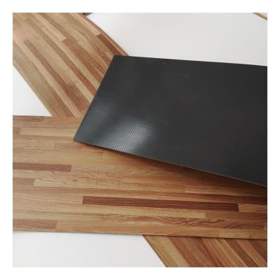 China Raincoat ; New Design Fire Retardant Deep Embossed Outdoor PVC Vinyl Laminate Flooring , Back PVC Dry Flooring for sale