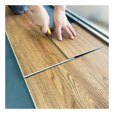 China Raincoat ; Nature Wood Grain 7x48 LVP Fire Retardant Indoor Dry Backboards Install With Glue for sale