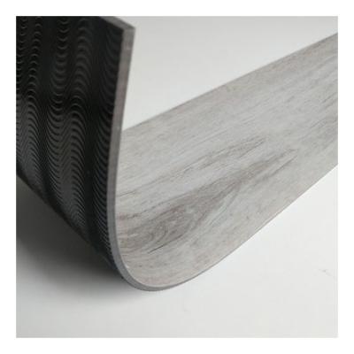 China Waterproof 5mm Embossed Luxury PVC Wood LVT Tile Loose Laid Vinyl Plank Flooring for sale