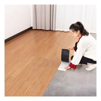 China Waterproof Cheap Plastic Peel And Stick Pvc Tile Self Adhesive Flooring Vinyl For Commercial for sale