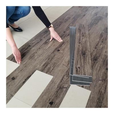 China Waterproof Cheap Piso Vinilico Peel and Stick Self Adhesive PVC Plastic Flooring Tile LVT for sale