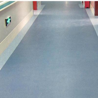 China Wear Resistant Non Directional Roll Homogeneous PVC Flooring for sale