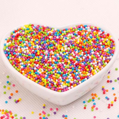 China Micro Cake Topper Decoation Mix Color Cake Sprinkles Nonpareils for sale