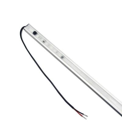 China LANDSCAPE 600mm IP68 12V 24V 10-16V Dual Color White Amber Inbuilt Switches Aluminum Waterproof Led Strip Lights For Offroad RV for sale