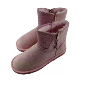 China Fashion Trend Women's Snow Boots Winter Warm Fur Striped Warm Light Shoes Women Snow Boots for sale