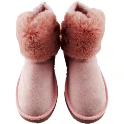 China Fashion trend factory direct products warm high quality fur boots wholesale winter women's snow boots for sale