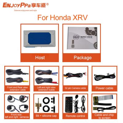 China Sistema de câmera de carro 360 de alta segurança para Honda XRV com gravação de loop à venda