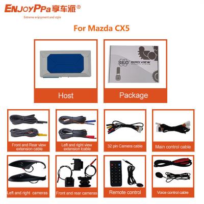 China Touch Screen Vehicle Surround Camera System For Mazda CX5 1080P for sale