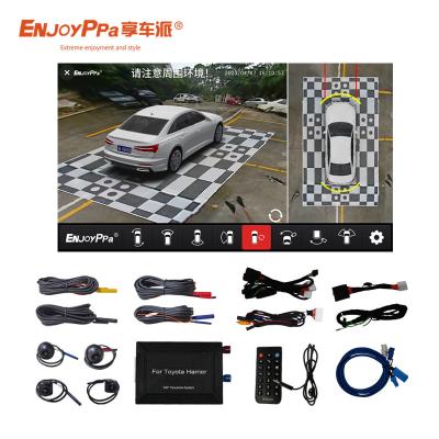 China 4 Way Birds Eye View Car Camera System For Toyota Harrier Waterproof for sale