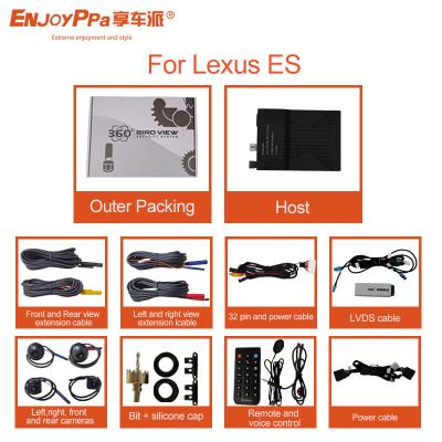 China HD 1080P Night Vision 360 Car Camera Systems For Lexus ES Easy Installation for sale