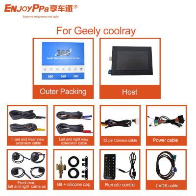 Cina Waterproof 360 Degree Car Camera System For Geely Coolray Surveillance Safety in vendita