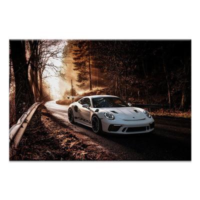 China Modern Home Living Room Decoration Artwork Print Poster Painting For Wall Art Canvas Picture Waterproof+ECO-Friendly Noise Top Race Sports Car Large for sale