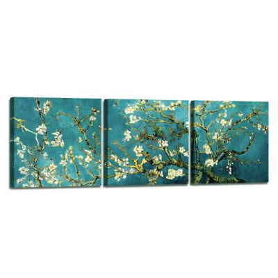 China Waterproof+ECO-Friendly Van Gogh Classic Wall Art Canvas Print Painting for Home Decor Bedroom Vincent Almond Tree in Flower Blossom Floral Pictures for sale